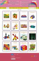 Продвижение сайта продажи детских мягких модулей.